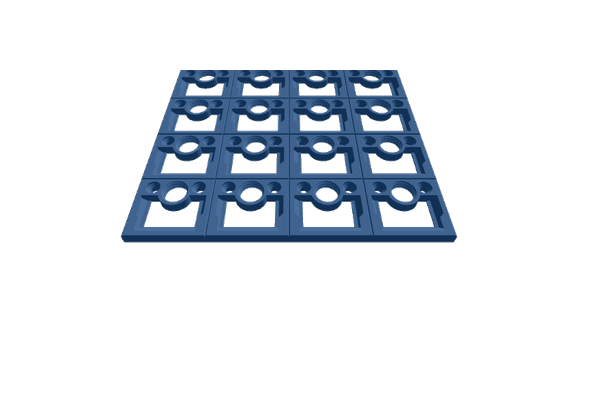 4x4 Grid Tiles